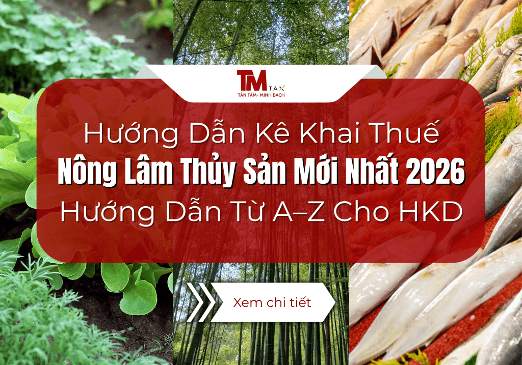 nộp thuế nông lâm thuỷ sản