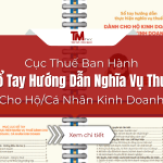 sổ tay hướng dẫn thuế hộ kinh doanh