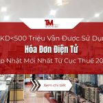 Sử Dụng Hóa Đơn Điện Tử
