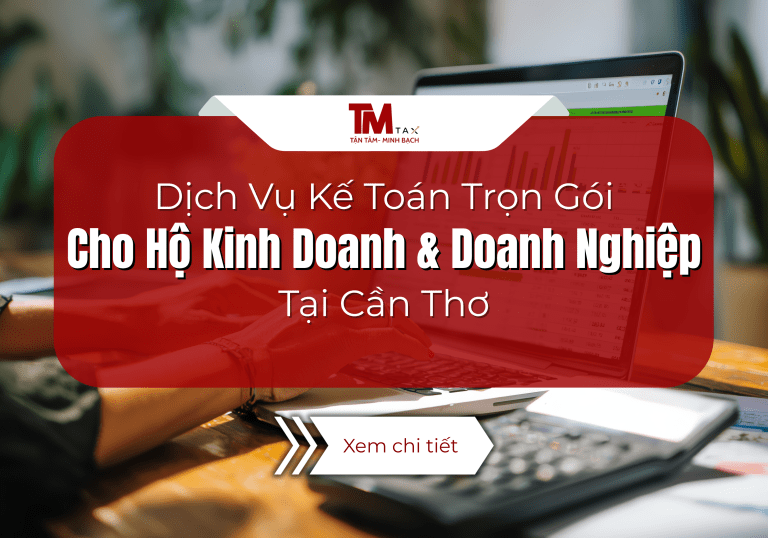 dịch vụ kế toán trọn gói cần thơ
