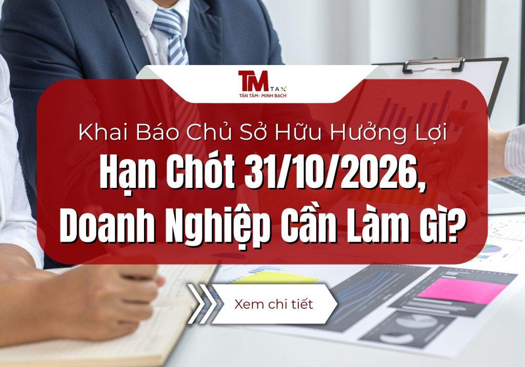 Khai Báo Chủ Sở Hữu Hưởng Lợi