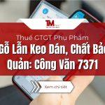 Thuế GTGT Phụ Phẩm gỗ